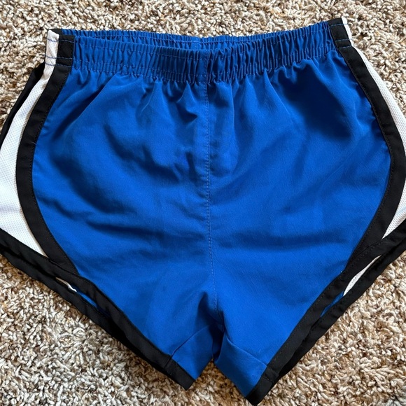🤍5 for 20$ Boxercraft Blue and Black Athletic Shorts Girls Size 6-8 - Picture 1 of 6